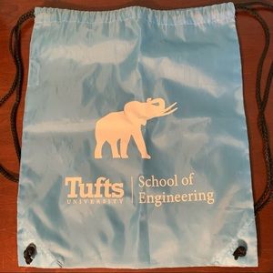 Tufts University drawstring bag